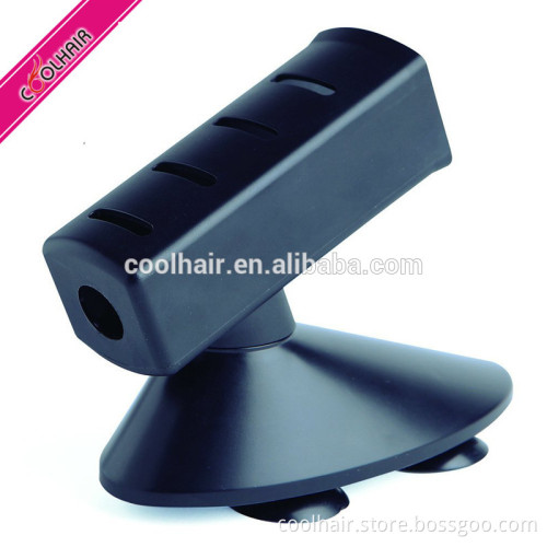 Professional heat-resistant plastic hair straightener holder black